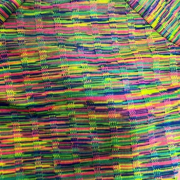 ISABELLA ROSE MAUI HIGH WAIST CUT OUT BACK BIKINI MULTICOLOR SWIM BOTTOM SMALL - Picture 7 of 9